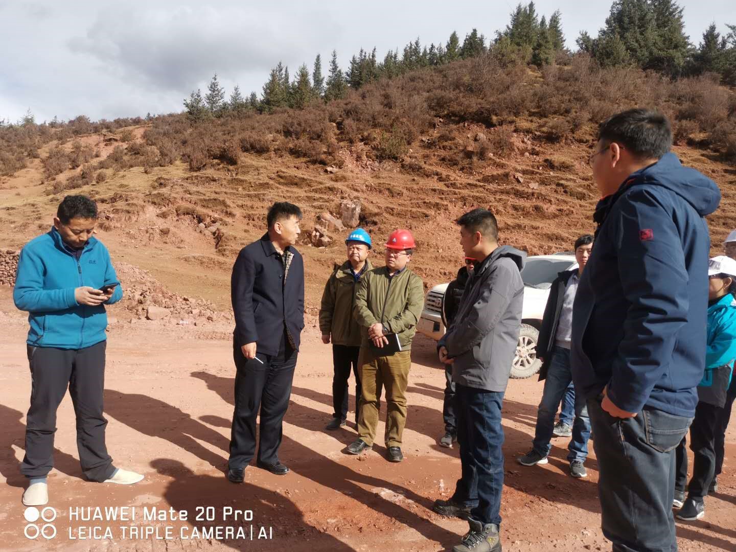 西藏交通運輸廳陳朝副廳長蒞臨察芒公路芒康段檢查指導(dǎo)工作